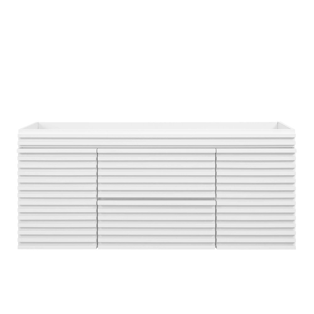 Render 48" Single Sink Compatible (Not Included) Bathroom Vanity Cabinet. Picture 7