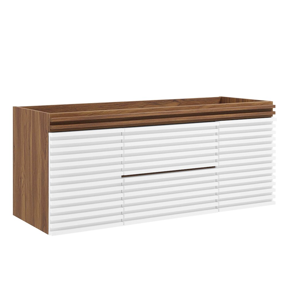 Render 48" Single Sink Compatible (Not Included) Bathroom Vanity Cabinet. Picture 1