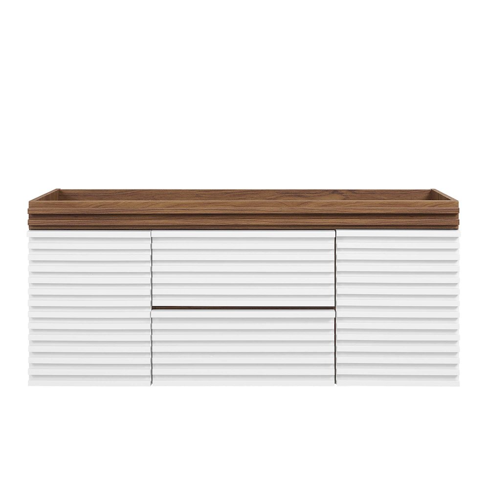 Render 48" Single Sink Compatible (Not Included) Bathroom Vanity Cabinet. Picture 7