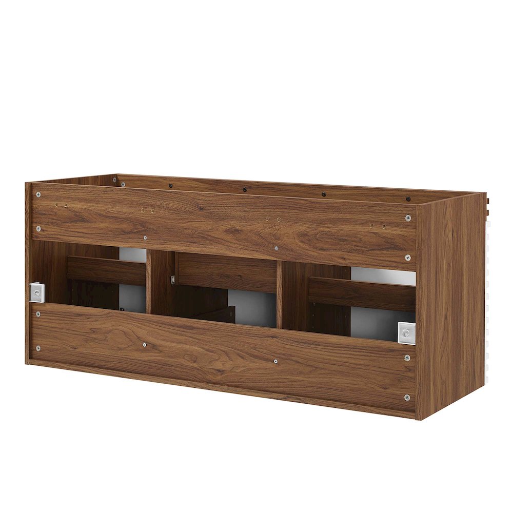 Render 48" Double Sink Compatible (Not Included) Bathroom Vanity Cabinet. Picture 5