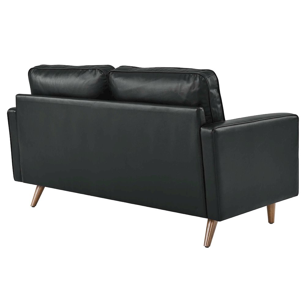 Valour Leather Loveseat. Picture 4