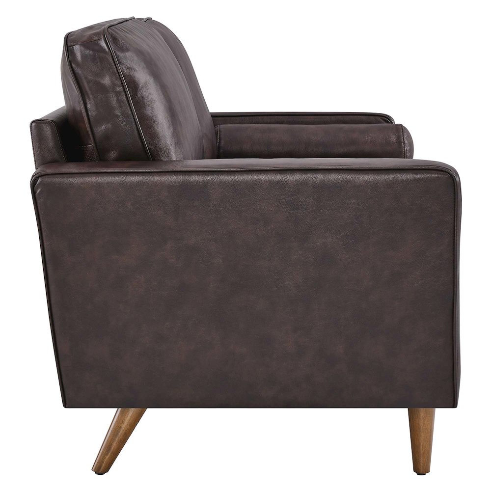 Valour Leather Loveseat. Picture 3