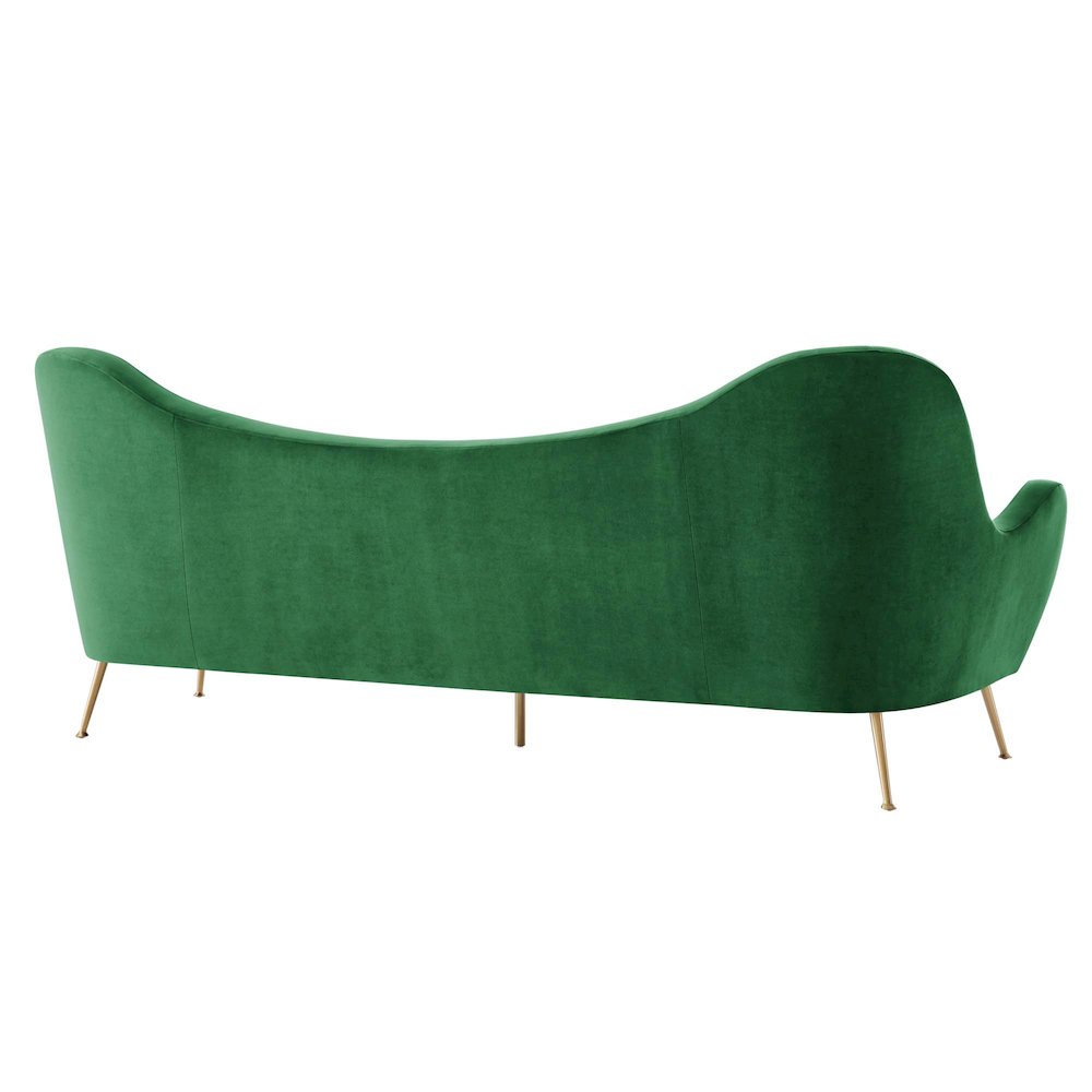 Cheshire Channel Tufted Performance Velvet Sofa. Picture 4
