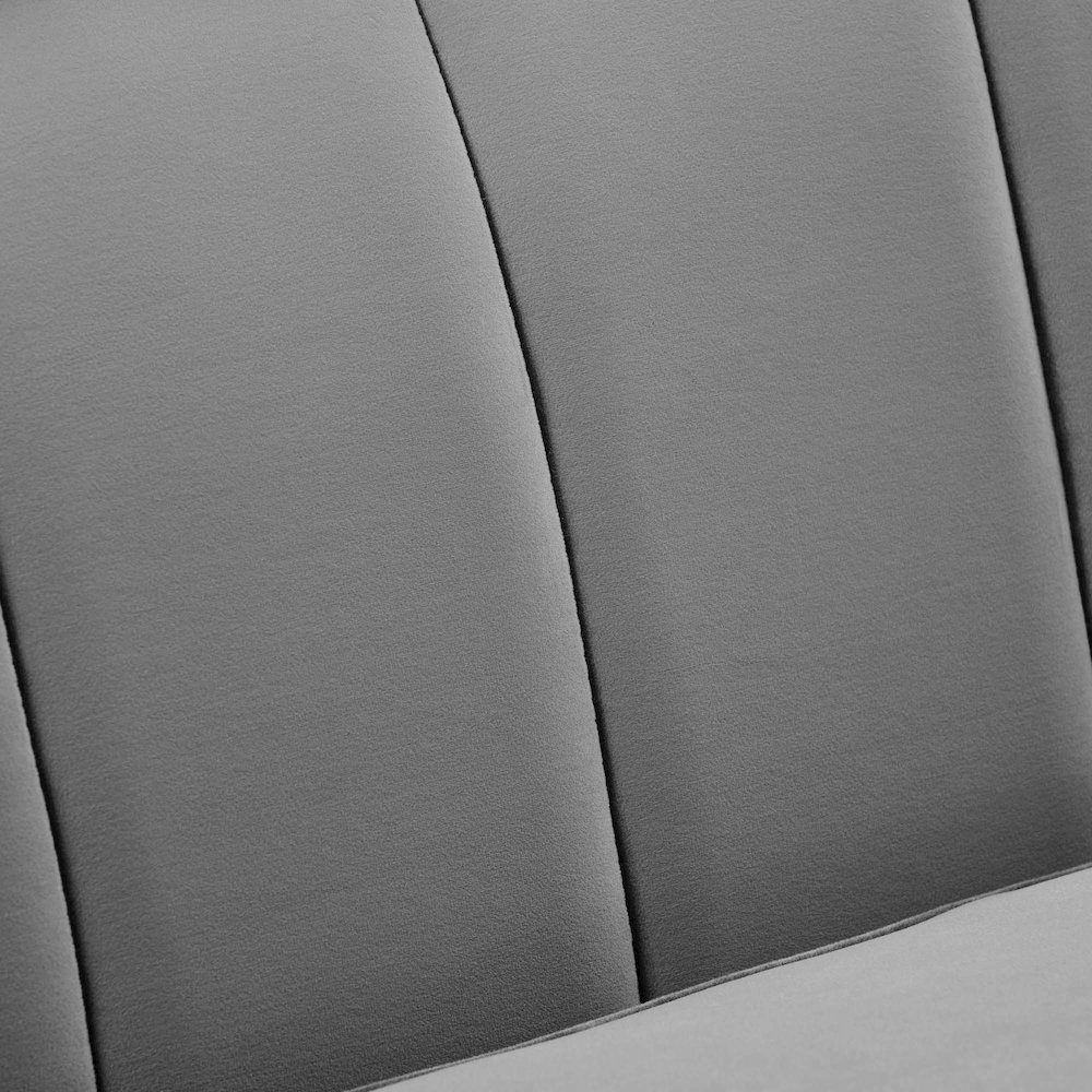 Cheshire Channel Tufted Performance Velvet Sofa. Picture 7