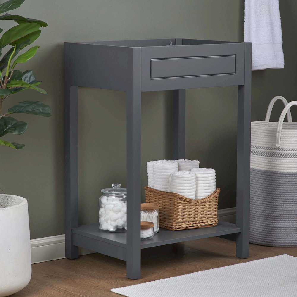 Altura 24" Bathroom Vanity Cabinet (Sink Basin Not Included). Picture 6