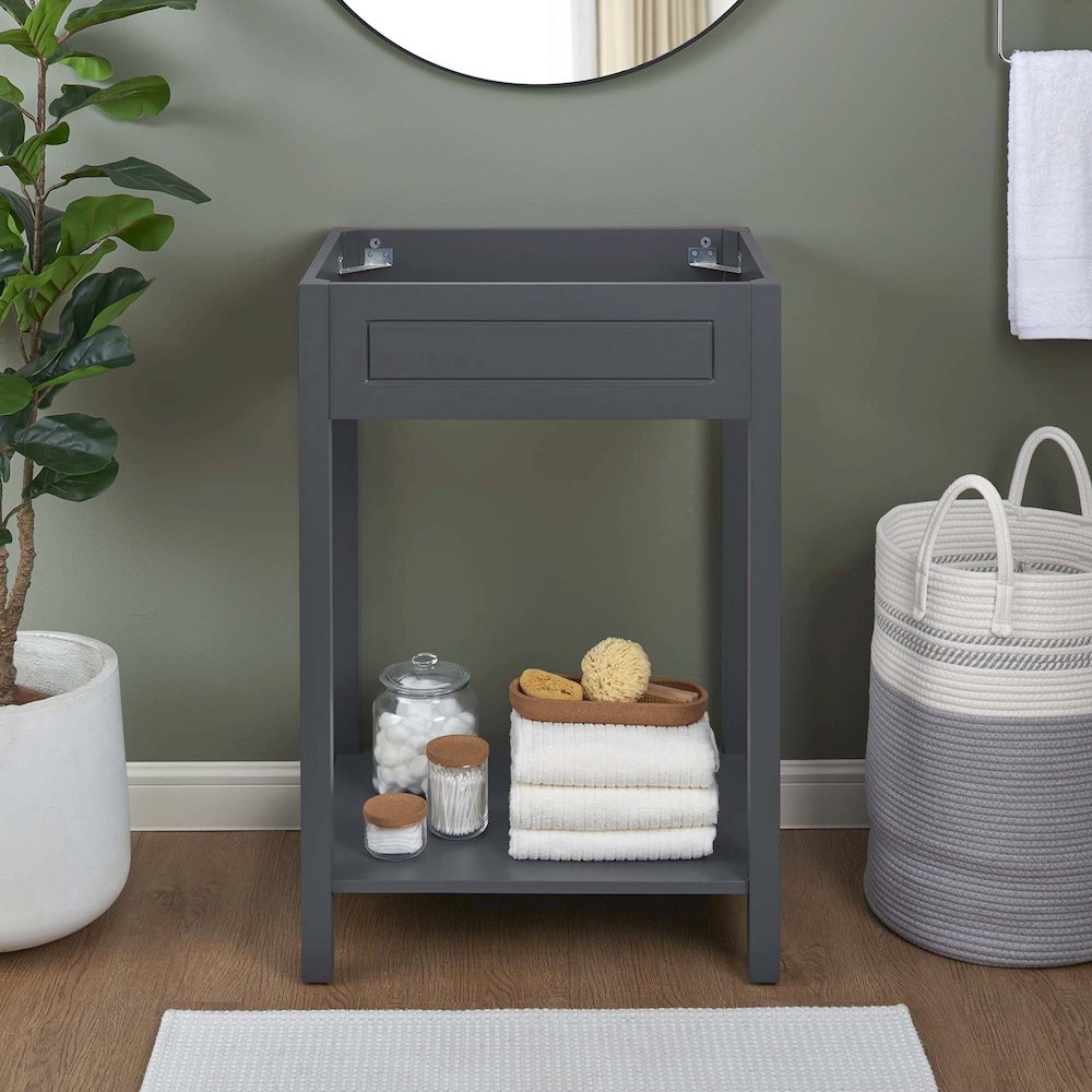 Altura 24" Bathroom Vanity Cabinet (Sink Basin Not Included). Picture 7
