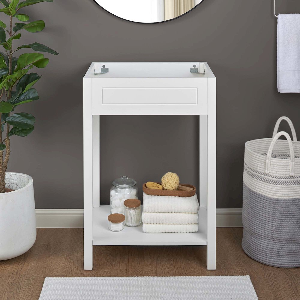 Altura 24" Bathroom Vanity Cabinet (Sink Basin Not Included). Picture 8
