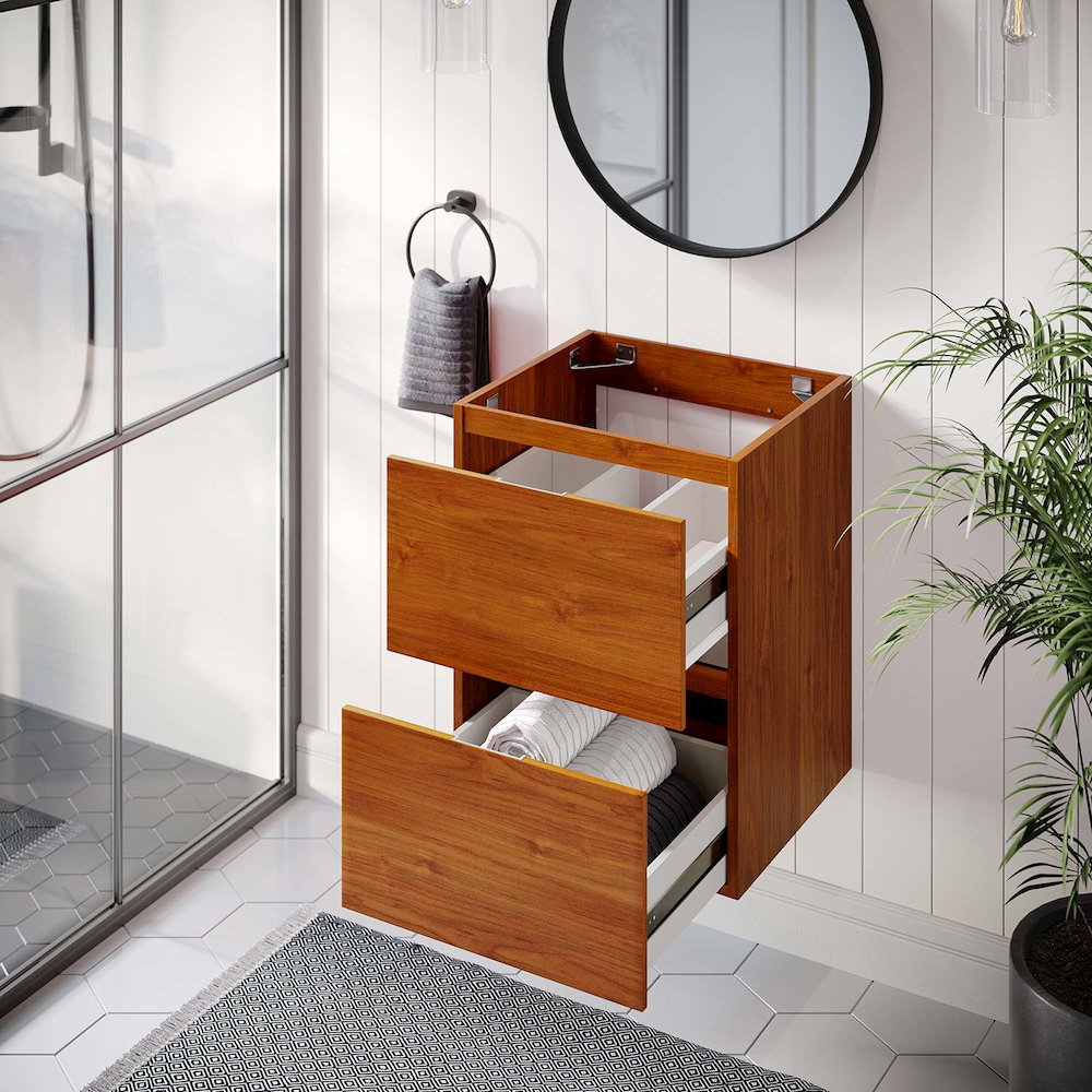 Scenic 18" Wall-Mount Bathroom Vanity Cabinet (Sink Basin Not Included). Picture 9