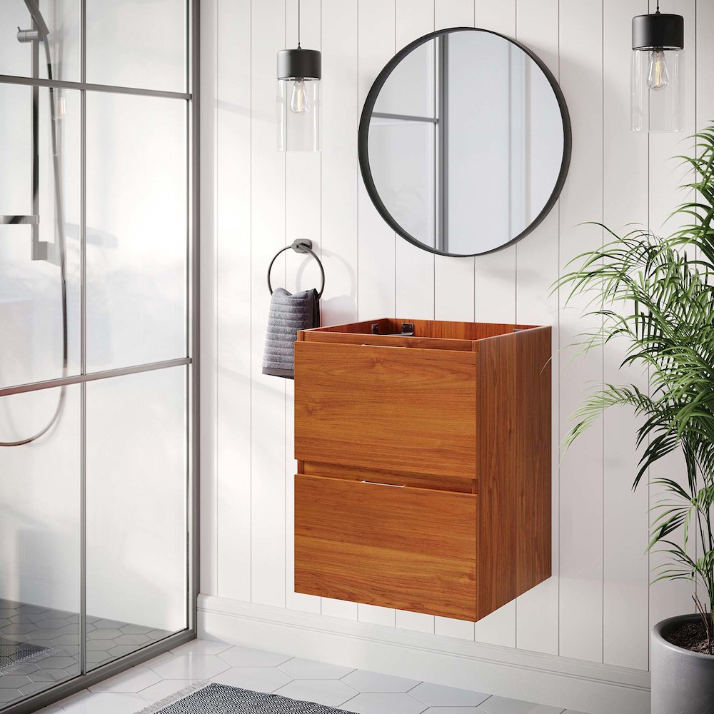Scenic 18" Wall-Mount Bathroom Vanity Cabinet (Sink Basin Not Included). Picture 8