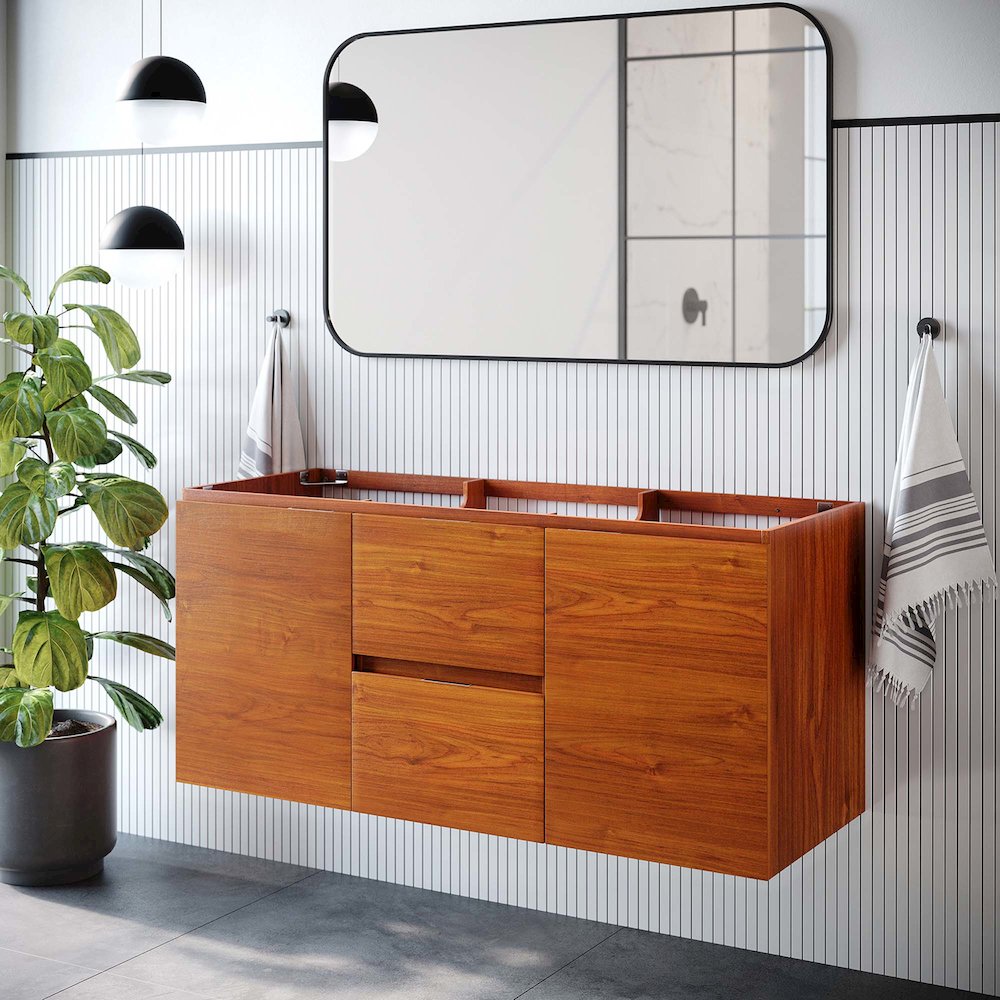 Scenic 48" Single Sink Compatible (Not Included) Bathroom Vanity Cabinet. Picture 8