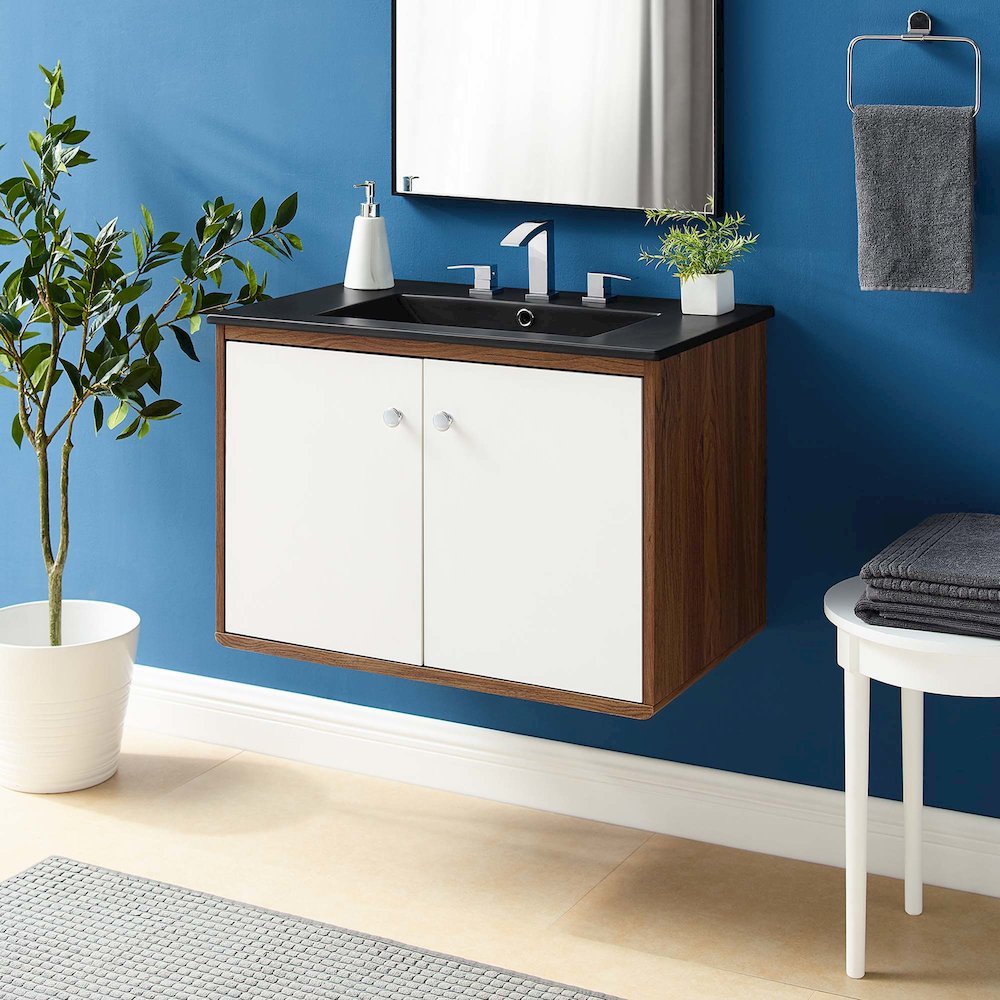 Transmit 30" Wall-Mount Bathroom Vanity. Picture 8