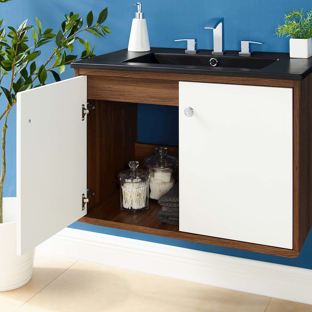 Transmit 30" Wall-Mount Bathroom Vanity. Picture 9