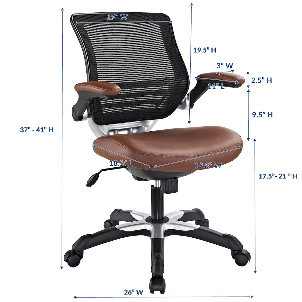 Edge Vinyl Office Chair. Picture 3