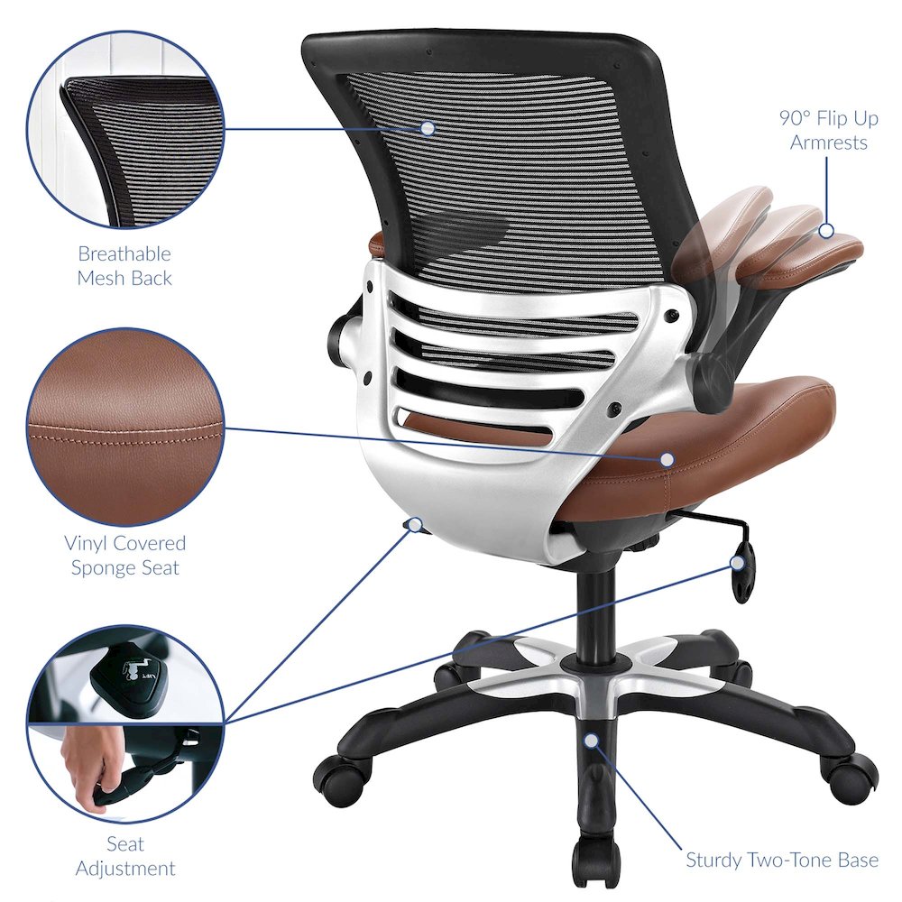 Edge Vinyl Office Chair. Picture 2