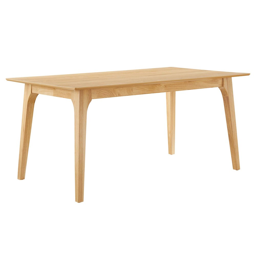 Juxtapose 63” Rectangle Dining Table. Picture 1