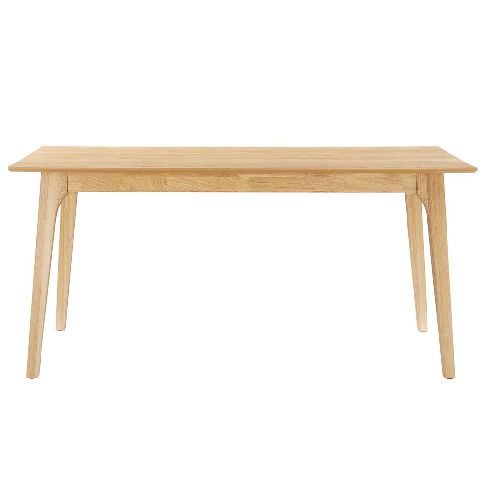Juxtapose 63” Rectangle Dining Table. Picture 5