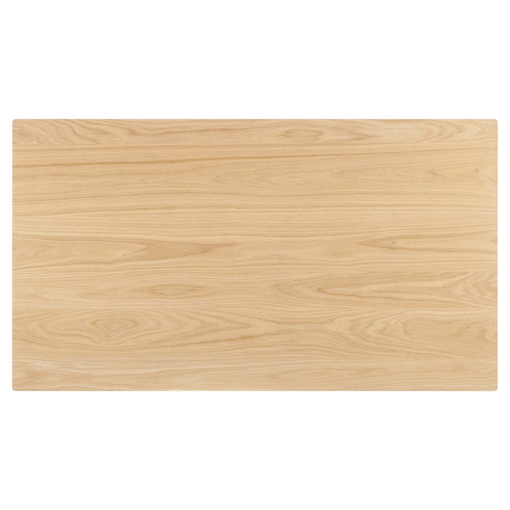 Juxtapose 63” Rectangle Dining Table. Picture 6