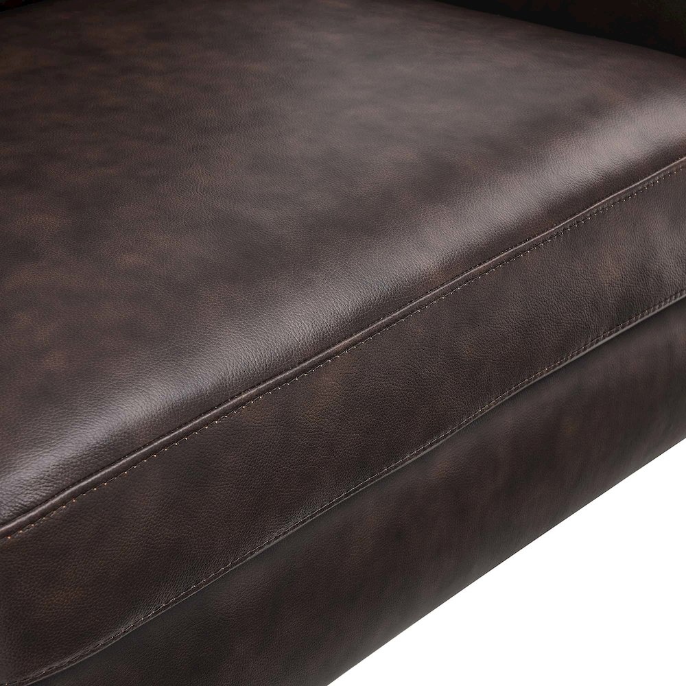 Corland Leather Loveseat. Picture 6