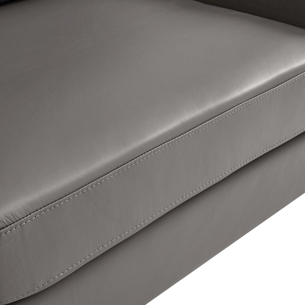Corland Leather Loveseat. Picture 6