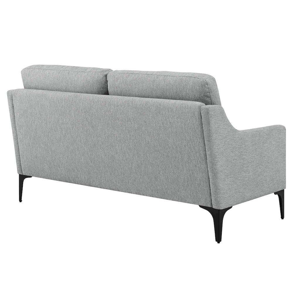 Corland Upholstered Fabric Loveseat. Picture 4