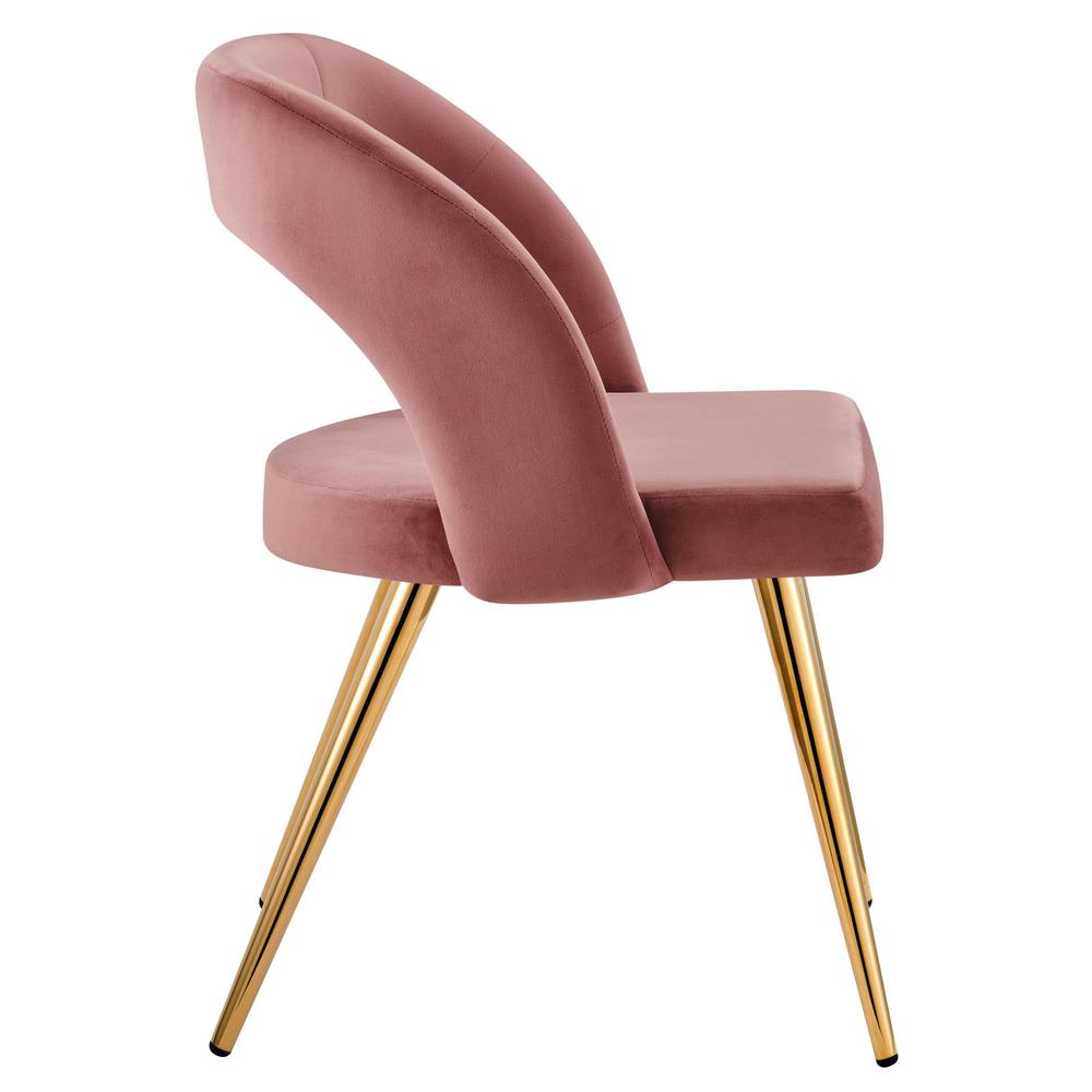 Marciano Performance Velvet Dining Chair Set of 2. Picture 3