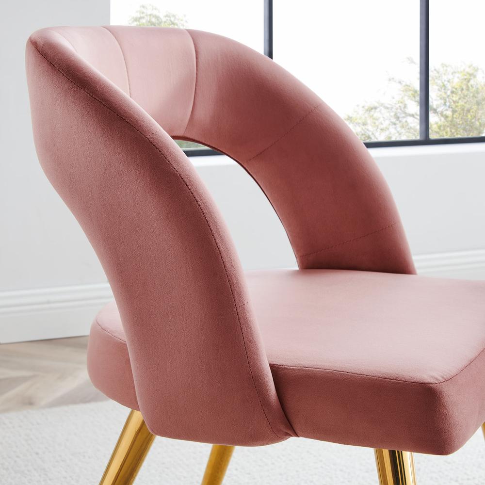 Marciano Performance Velvet Dining Chair Set of 2. Picture 7