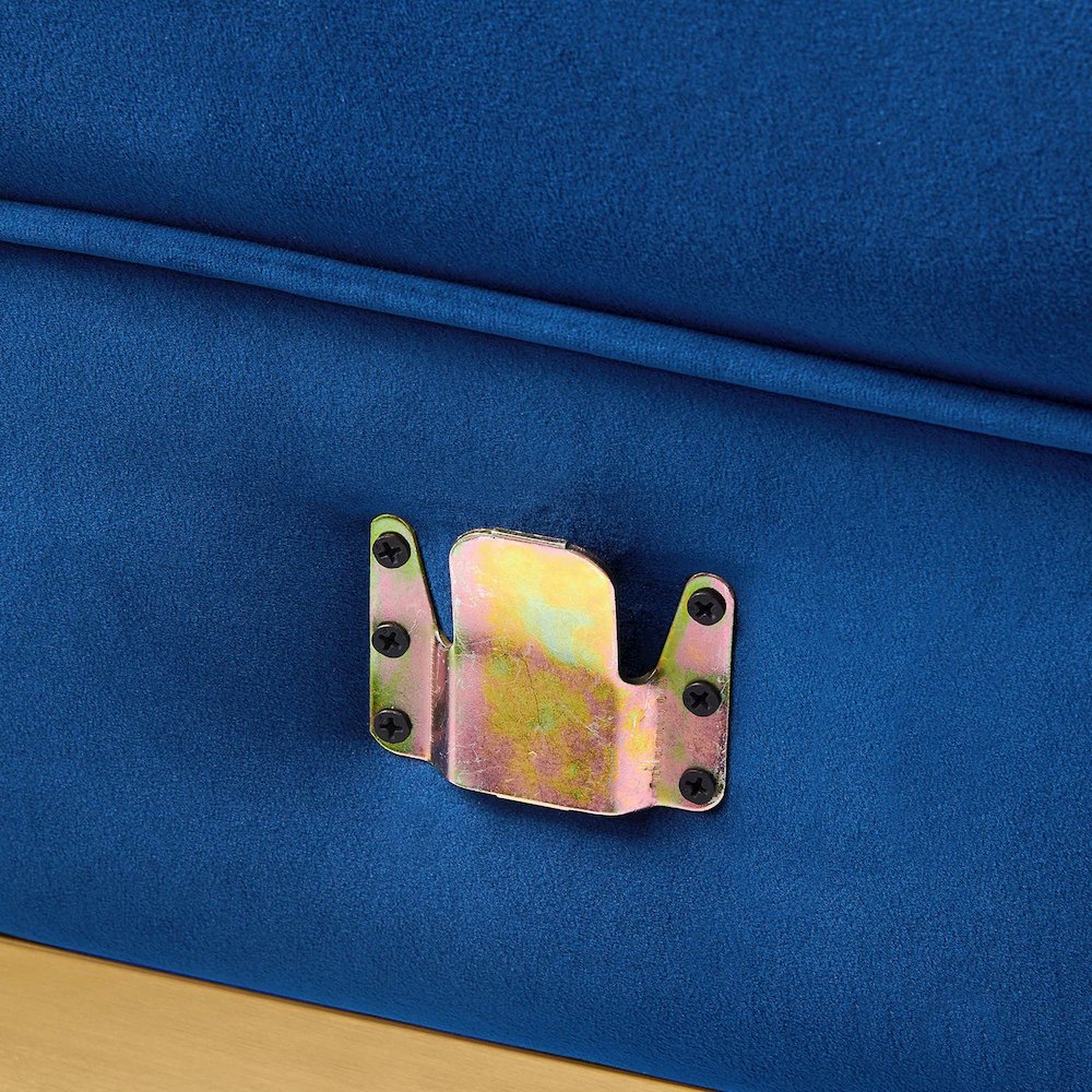 Sanguine Channel Tufted Performance Velvet Modular Sectional Sofa Left-Arm Chair. Picture 7