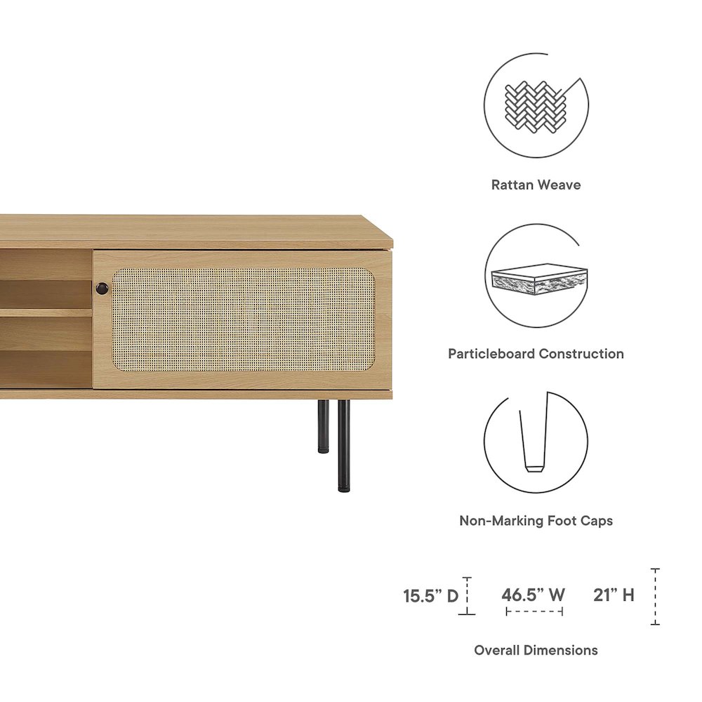 Cambria 47" TV Stand. Picture 2