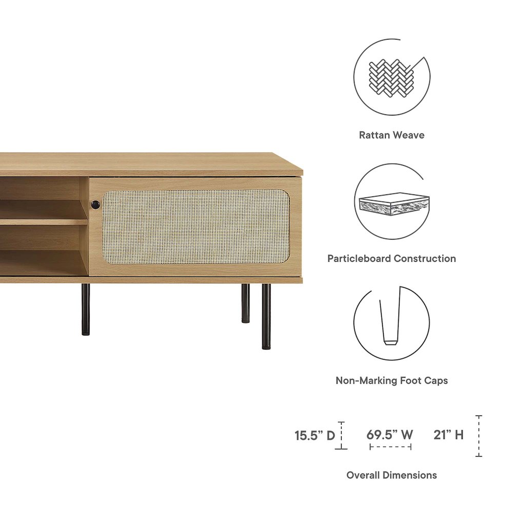 Cambria 70" TV Stand. Picture 2