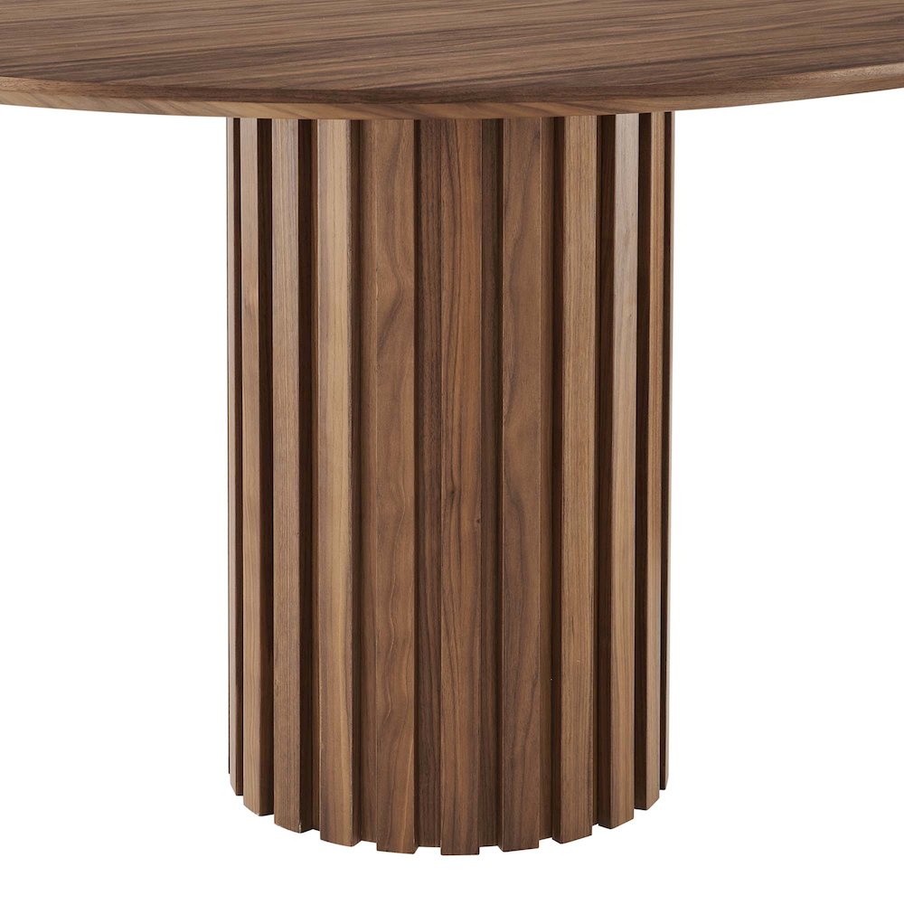 Senja 95" Oval Dining Table. Picture 5