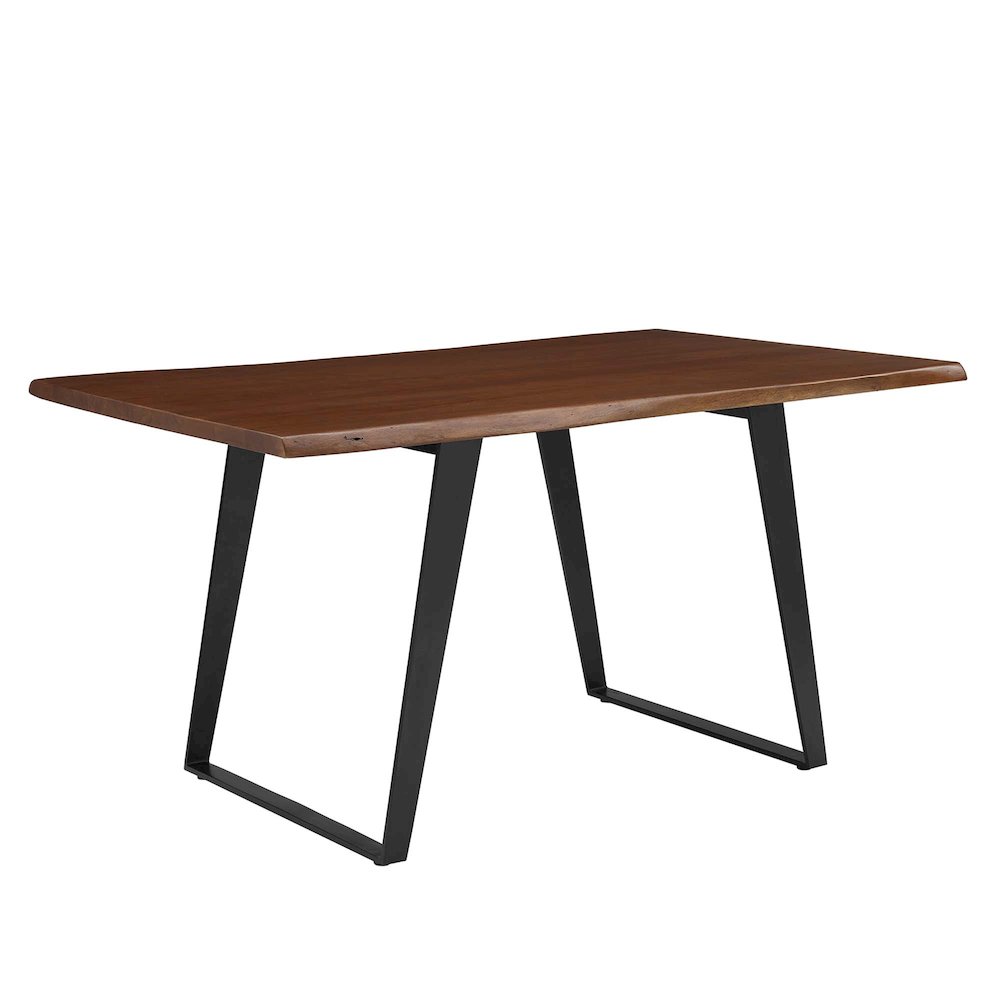 Viggo 60" Live Edge Acacia Wood Acacia Wood Dining Table. Picture 1