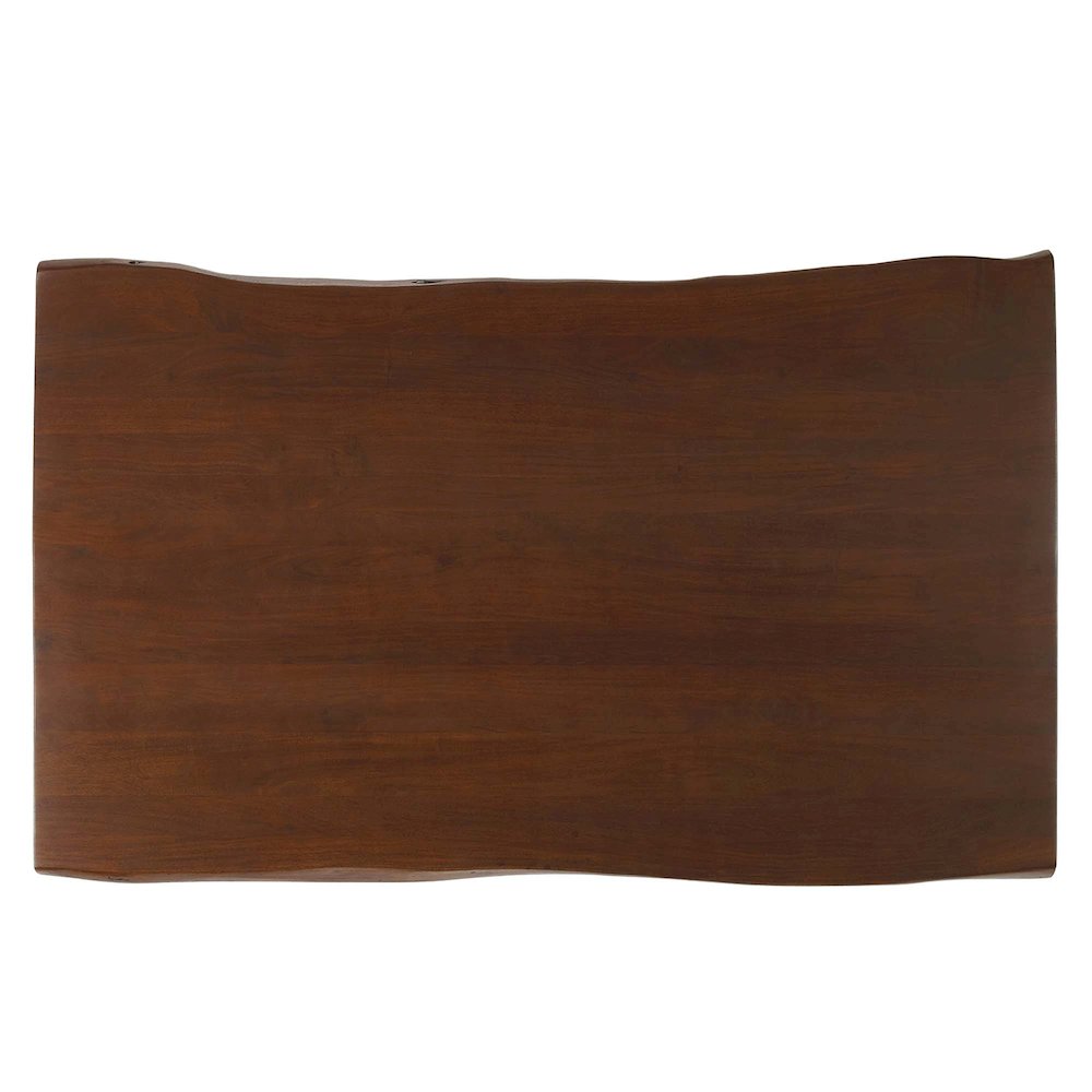 Viggo 60" Live Edge Acacia Wood Acacia Wood Dining Table. Picture 6