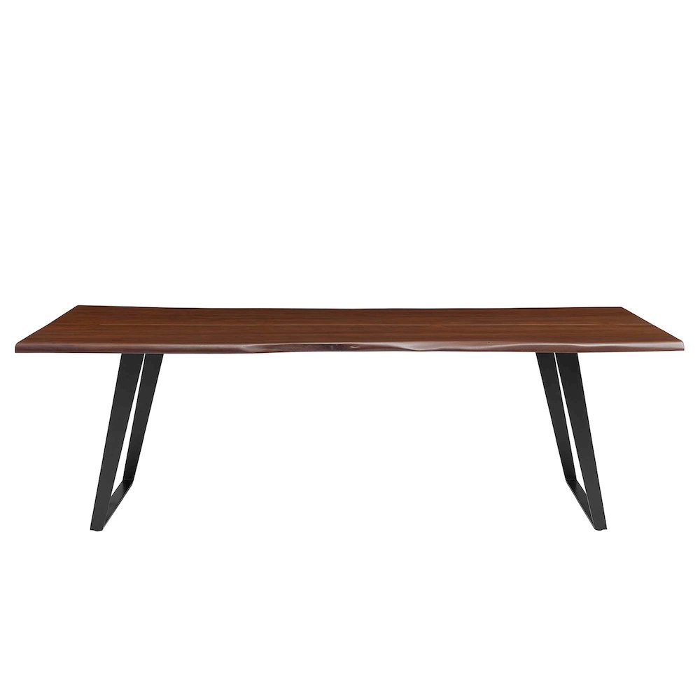 Viggo 96" Live Edge Acacia Wood Acacia Wood Dining Table. Picture 5