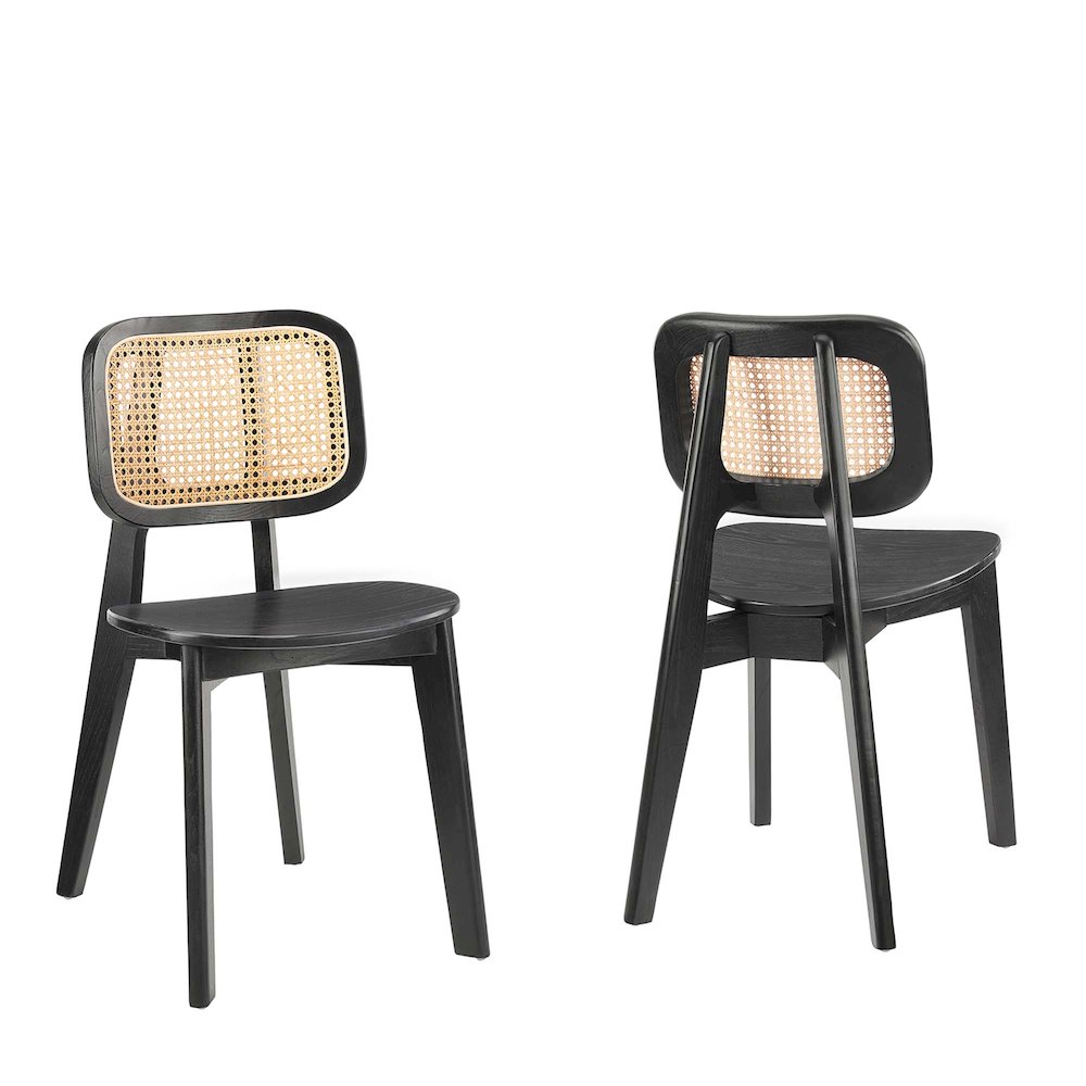 Habitat Wood Dining Side Chair Set of 2. Picture 1