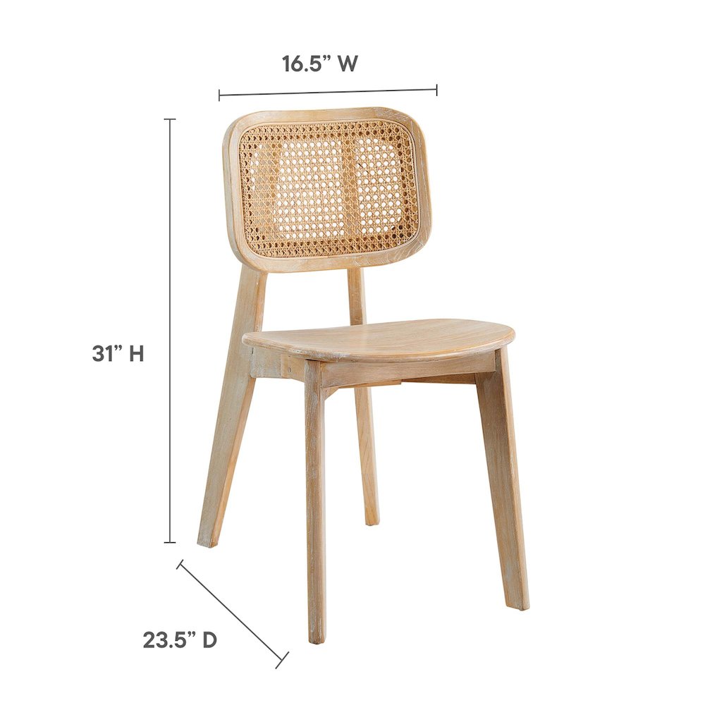 Habitat Wood Dining Side Chair Set of 2. Picture 3