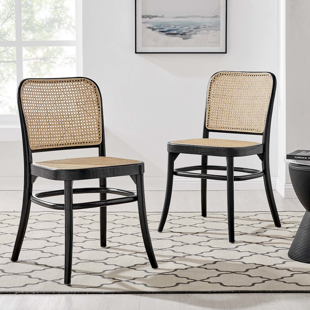 Winona Wood Dining Side Chair Set of 2. Picture 9