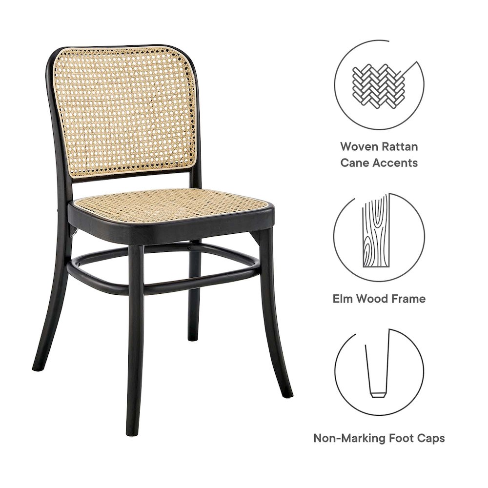 Winona Wood Dining Side Chair Set of 2. Picture 3