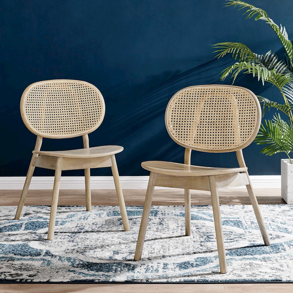 Malina Wood Dining Side Chair Set of 2. Picture 9