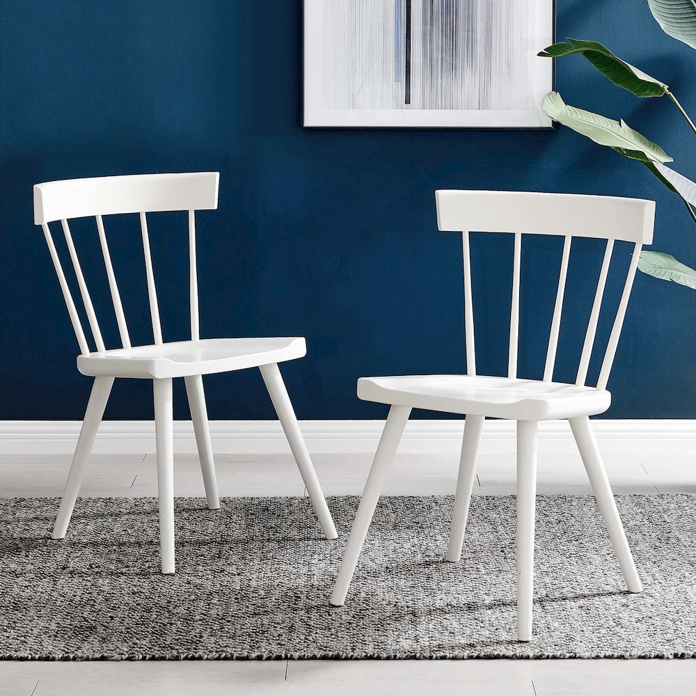 Sutter Wood Dining Side Chair Set of 2. Picture 9