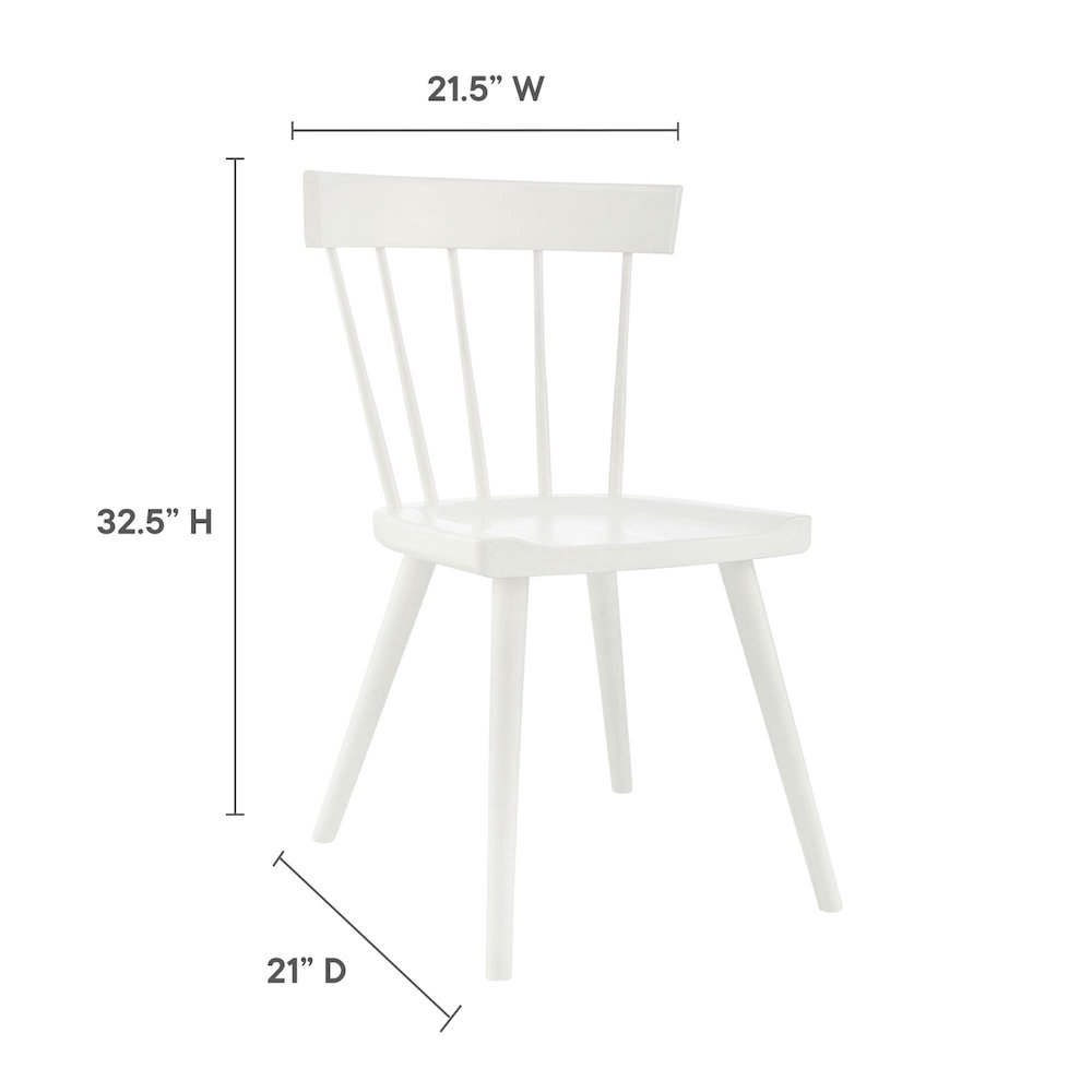 Sutter Wood Dining Side Chair Set of 2. Picture 3