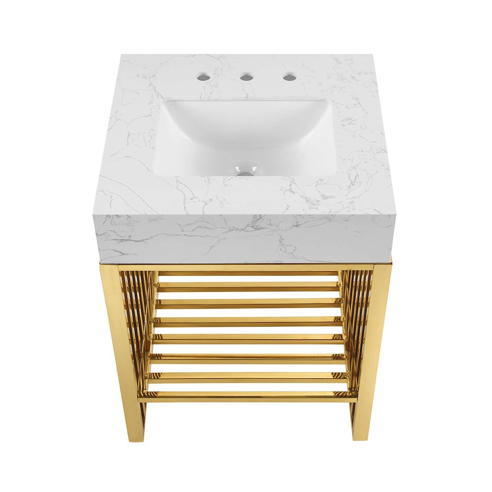 Gridiron 24" Bathroom Vanity. Picture 4