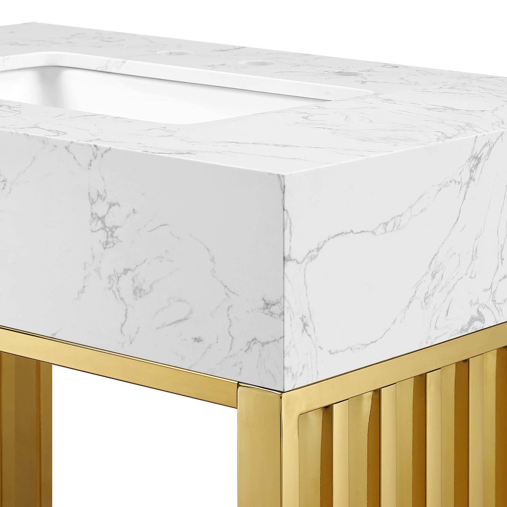 Gridiron 30" Bathroom Vanity. Picture 6