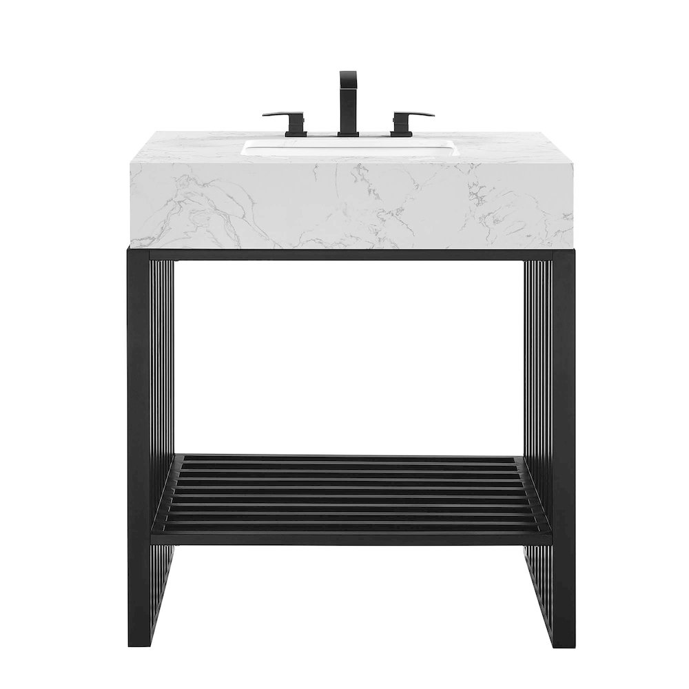 Gridiron 30" Bathroom Vanity. Picture 4