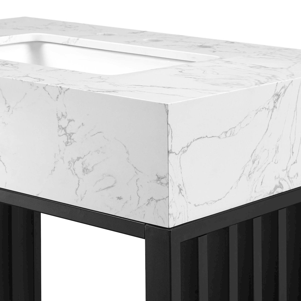 Gridiron 30" Bathroom Vanity. Picture 6