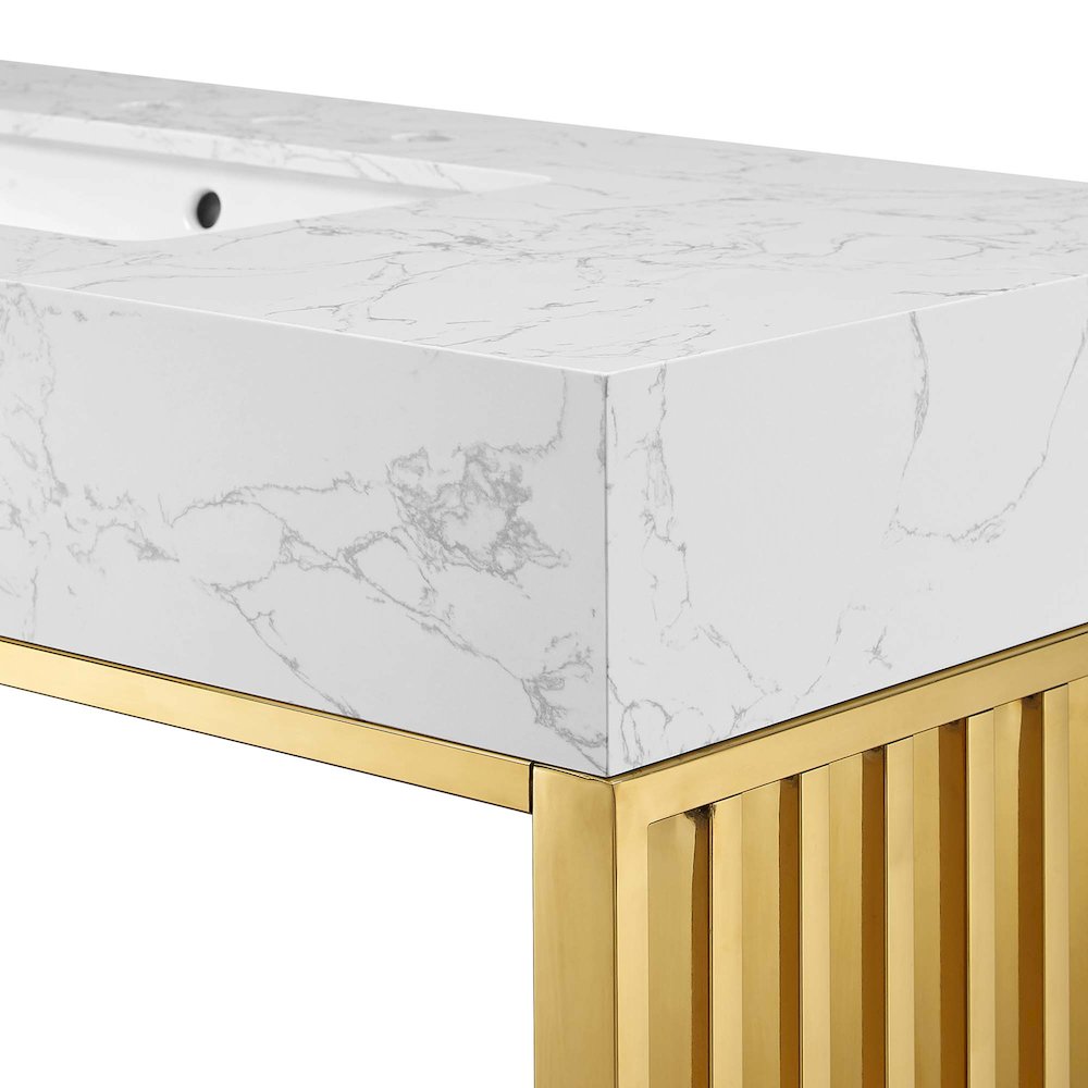 Gridiron 48" Bathroom Vanity. Picture 6
