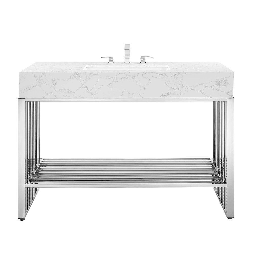 Gridiron 48" Bathroom Vanity. Picture 4