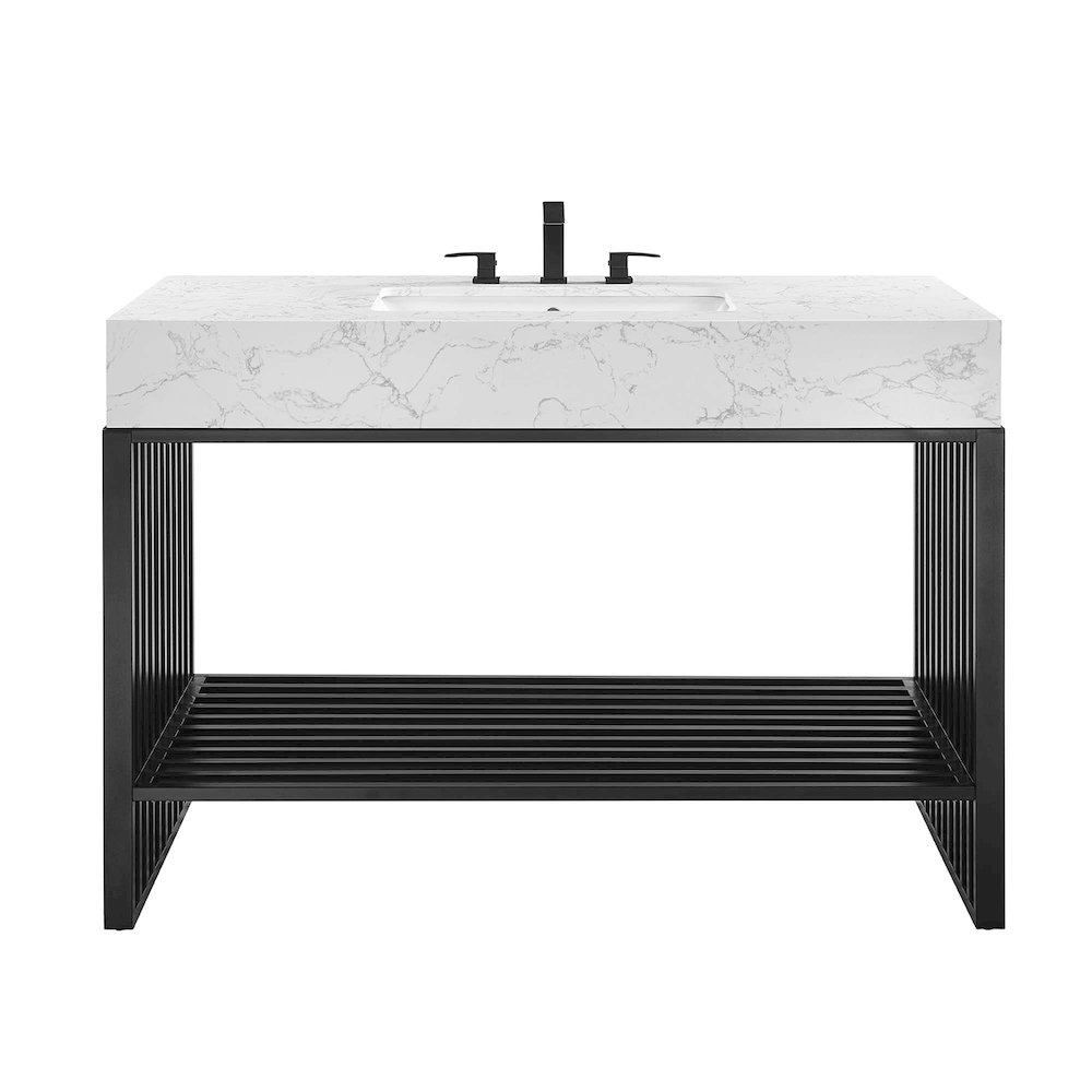 Gridiron 48" Bathroom Vanity. Picture 4