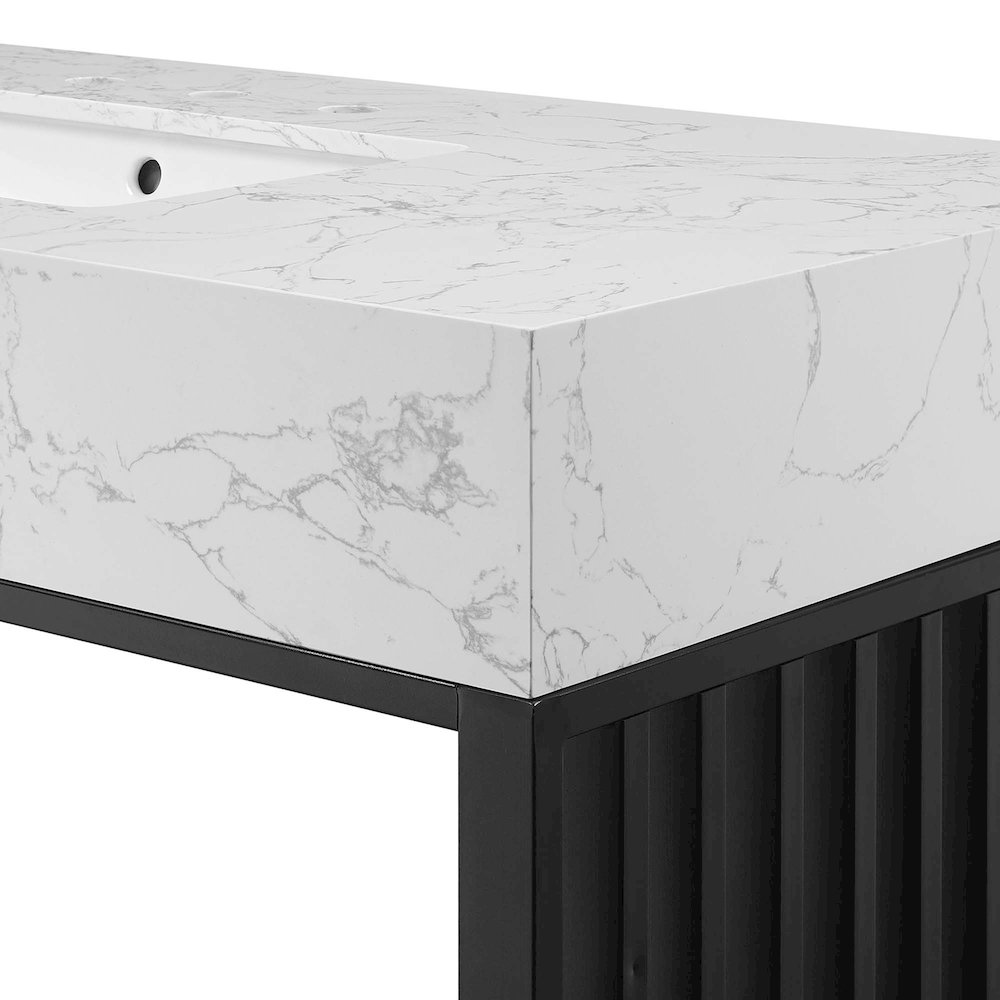 Gridiron 48" Bathroom Vanity. Picture 6