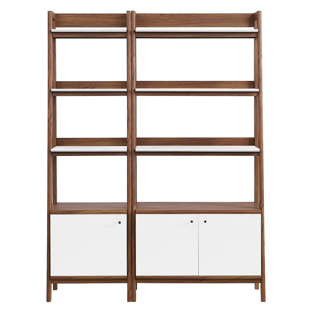 Bixby Wood Bookshelves Set of 2. Picture 2