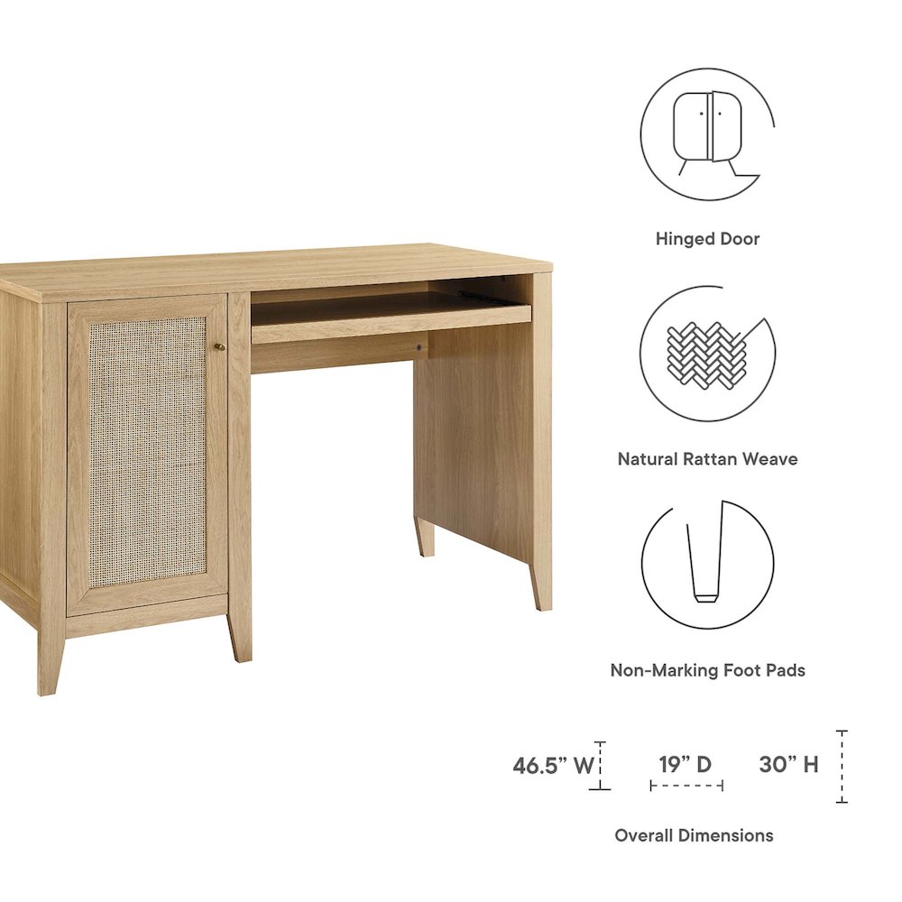 Soma 47" Office Desk. Picture 2